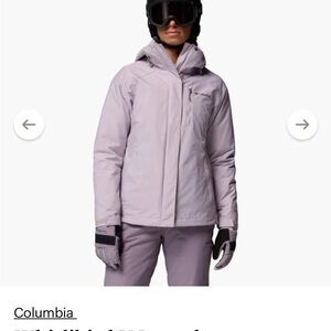 Columbia Women's 3-in-1 Grey Ski Jacket Small